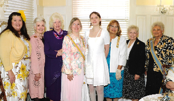 Georgia Girls at 2024 NSDAC tea Georgia Girls at 2024 NSDAC tea